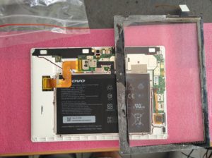 смяна на тъч скрийн lenovo tab 2 a10-70